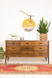 Mid Century 9 Drawer Dresser