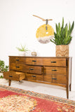 Mid Century 9 Drawer Dresser