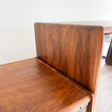 Walnut Media Cabinet by Custom Woodwork