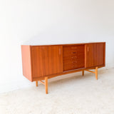 Mid Century Modern Danish Teak Petite Sideboard