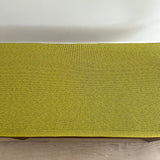 Mersman Bench w/ New Chartreuse Upholstery