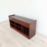 Rosewood Sliding Media Cabinet