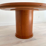 Danish Cherry Expandable Dining Table w/ Pop Out Leaves