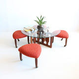 Adrian Pearsall Coffee Table & Stools