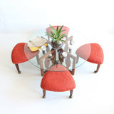 Adrian Pearsall Coffee Table & Stools