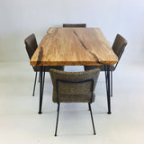 Ambrosia Maple Dining Set with 4 Vintage Chairs