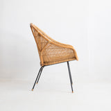 Mid Century Rattan Chair