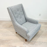 Drexel High Back Lounge Chair w/ New Upholstery