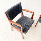 Pair of Mid Century Modern Jens Risom Chairs