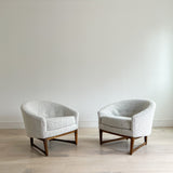 Pair of Lawrence Peabody Lounge Chairs