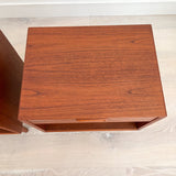 Pair of Westnofa Teak Nightstands