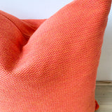 Bright Orange Pillow 18x18