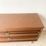 Mid Century Formica Top Low Dresser by Bassett