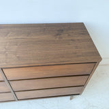 Mid Century Low 6 Drawer Dresser