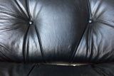 Black Selig Lounge Chair and Ottoman