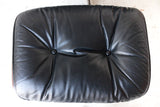 Black Selig Lounge Chair and Ottoman