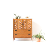 Mid Century Modern Broyhill Premier Highboy Dresser