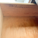 American of Martinsville 5 Drawer Highboy Dresser
