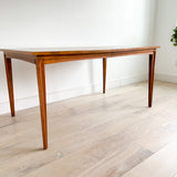 Mid Century Walnut Dining Table w/ 3 Leaves