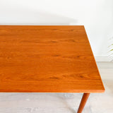 Danish Teak Expandable Dining Table