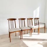 Set of 4 Broyhill Sculptra Dining Chairs