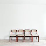 Set of 4 Rosewood Dining Chairs