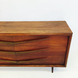 Mid Century Walnut Dresser