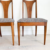 Set of 4 Broyhill Brasilia Dining Chairs w/ New Upholstery