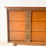 Mid Century Bassett Mayan Dresser