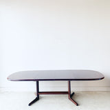 Mid Century Rosewood Dining Table w/ 2 leaves