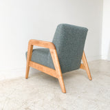 Mid Century Conant Ball Chair with New Upholstery