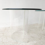 Pair of Vintage Lucite End Tables