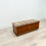 Lane Cedar Chest w/ New Upholstery