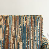 Mid Century Sofa w/ New Earth Tone Upholstery