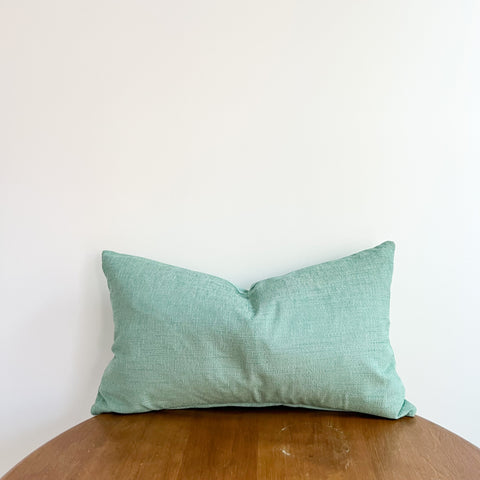 Seafoam Green Lumbar Pillow
