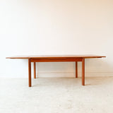 Danish Teak Expandable Dining Table by BRDR Furbo