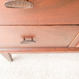 Mid Century Walnut 9 Drawer Dresser