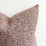 Blush/Grey Tweed Pillow