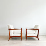 Pair of Edward Wormley for Drexel Lounge Chairs