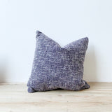 Purple Tweed Pillow 18x18