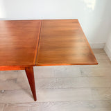 Danish Teak Expandable Dining Table by Kofod Larsen