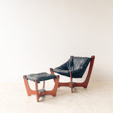 Luna Chair and Ottoman