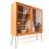 Danish Teak Curio Cabinet