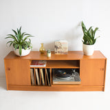 Danish Teak Music Sideboard