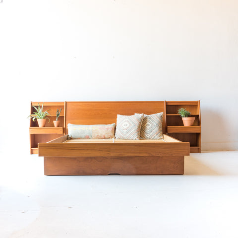 Danish Teak Platform Bed