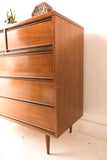 Mid Century Highboy Dresser by Dixie