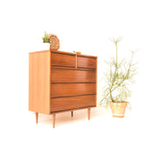 Mid Century Highboy Dresser by Dixie