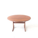 Danish Teak Round Dining Table