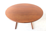 Danish Teak Round Dining Table