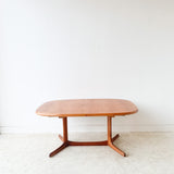 Mid Century Danish Teak Dining Table by Dyrlund